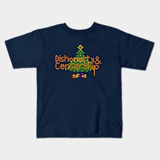 Dishonesty & Censorship Kids T-Shirt